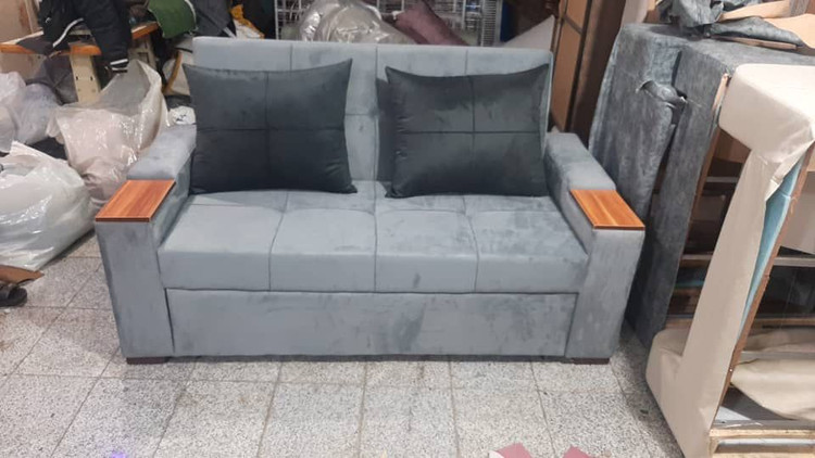مبل تختخوابشو گرند مدل دسته کنسولی