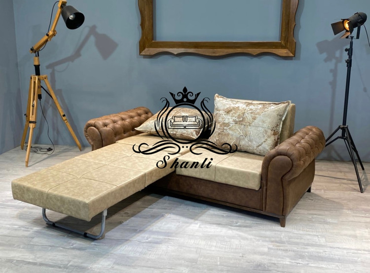 مبل تخت خوابشو دو نفره مدل چستر فیلد